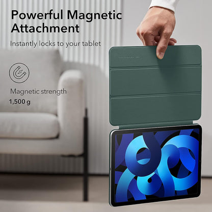Suojakotelo Apple iPad Air 11 (2024) / Air (2022) / Air (2020) / Pro 11 (2018), ESR, Rebound, Satinoitu Vihreä