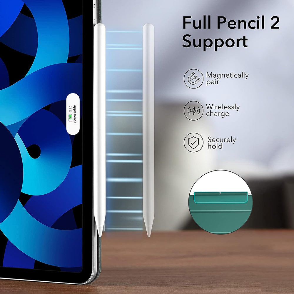 Suojakotelo Apple iPad Air 11 (2024) / Air (2022) / Air (2020) / Pro 11 (2018), ESR, Rebound, Satinoitu Vihreä
