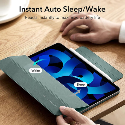 Suojakotelo Apple iPad Air 11 (2024) / Air (2022) / Air (2020) / Pro 11 (2018), ESR, Rebound, Satinoitu Vihreä