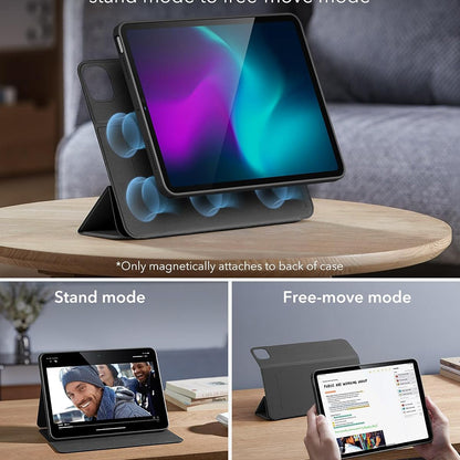 Kuori Apple iPad Air 11 (2026) / iPad Air 11 (2025) / Air 11 (2024) / Air (2022) / Air (2020), ESR, Rebound Hybrid, Harmaa