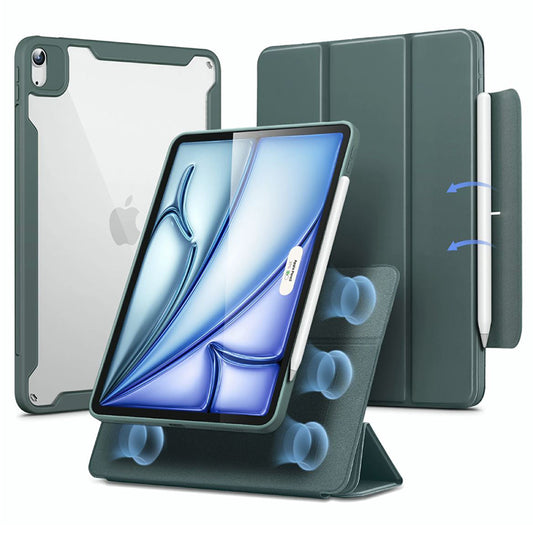 Case for Apple iPad Air 11 (2025) / Air 11 (2024) / Air (2022) / Air (2020), ESR, Rebound Hybrid, Satin Green