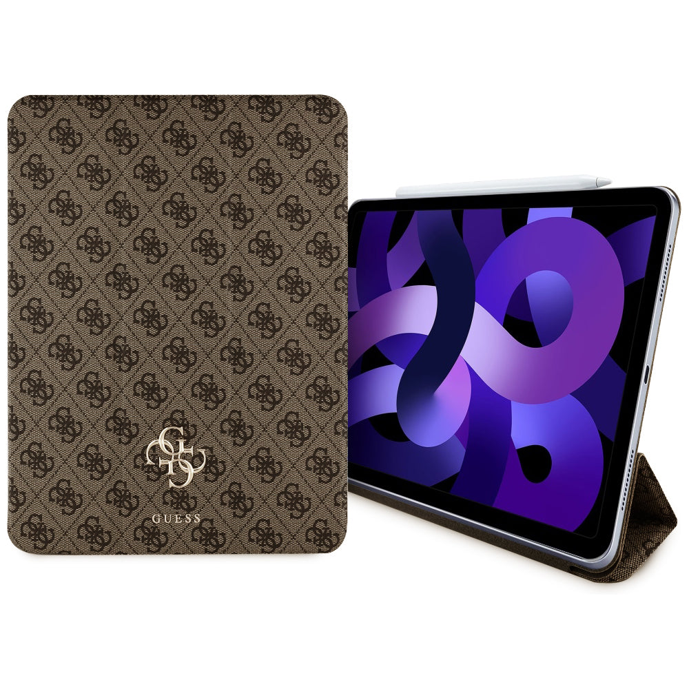 Suojakotelo Apple iPad Air 11 (2025) / Air 11 (2024), Guess, 4G Big Logo, Ruskea