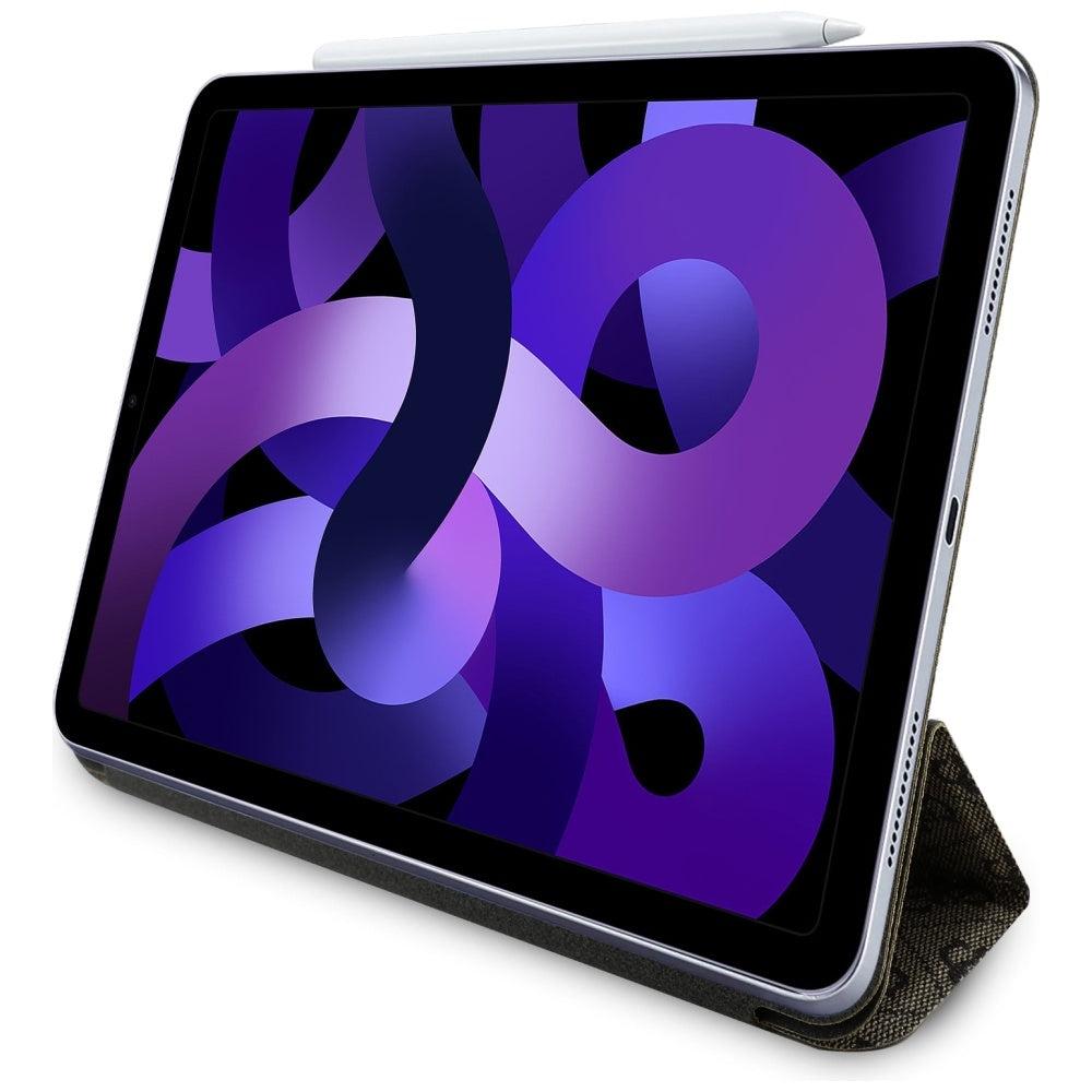 Suojakotelo Apple iPad Air 11 (2025) / Air 11 (2024), Guess, 4G Big Logo, Ruskea