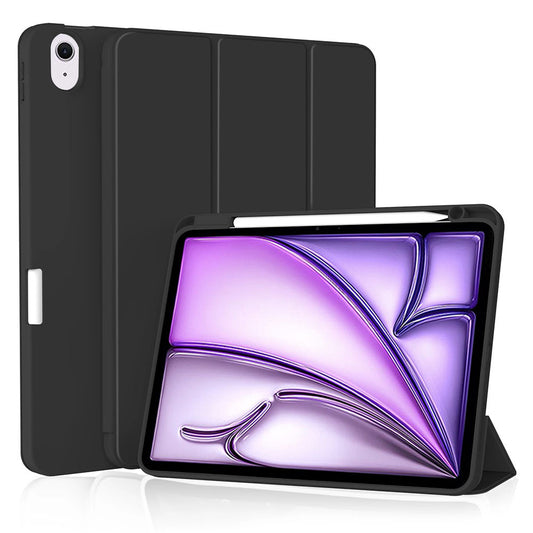 Kuori Apple iPad Air 11 (2026) / iPad Air 11 (2025) / Air 11 (2024), Techsuit, Flex Trifold, Musta