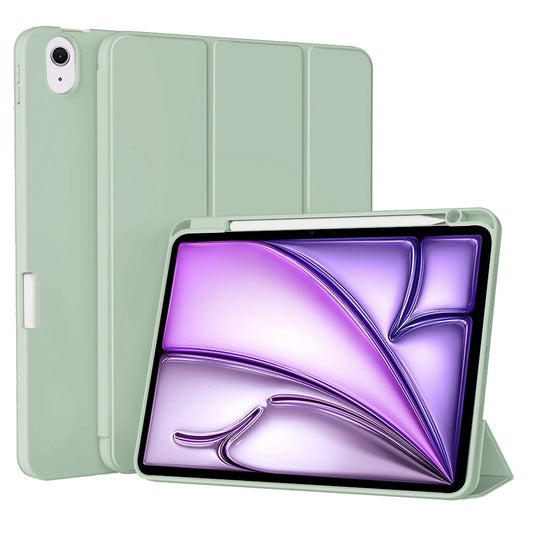 Kuori Apple iPad Air 11 (2026) / iPad Air 11 (2025) / Air 11 (2024), Techsuit, Flex Trifold, Vihreä Matcha