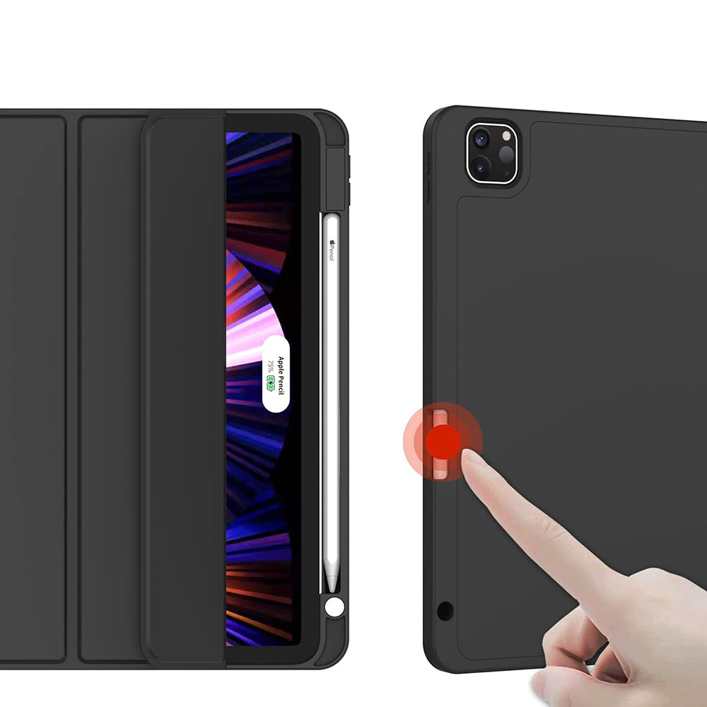 Kuori Apple iPad Air 13 (2026) / Air 13 (2025) / Air 13 (2024) varten, Techsuit, Flex Trifold, Vaaleanpunainen