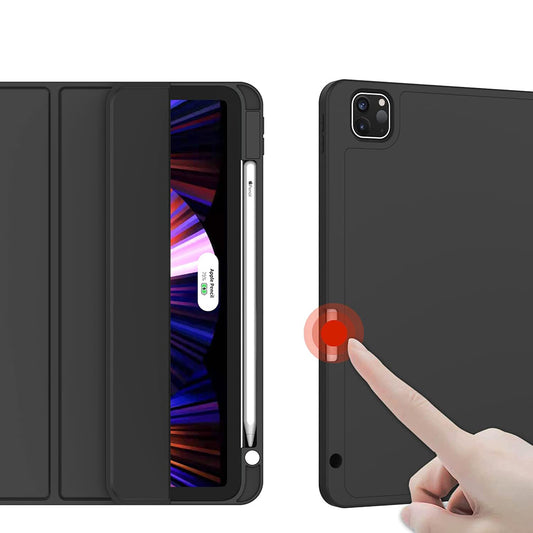 Kuori Apple iPad Air 13 (2026) / Air 13 (2025) / Air 13 (2024) varten, Techsuit, Flex Trifold, Vaaleanpunainen
