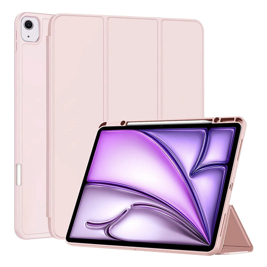 Kuori Apple iPad Air 13 (2026) / Air 13 (2025) / Air 13 (2024) varten, Techsuit, Flex Trifold, Vaaleanpunainen