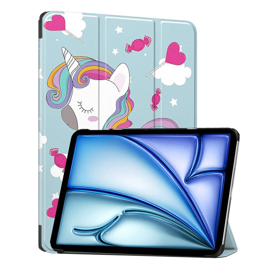 Kuori Apple iPad Air 13 (2026) / Air 13 (2025) / Air 13 (2024), Techsuit, FoldPro Unicorn, Monivärinen