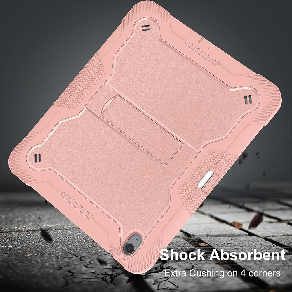 Case for Apple iPad Air 13 (2026) / Air 13 (2025) / Air 13 (2024), Techsuit, Rugged TabShell, Black