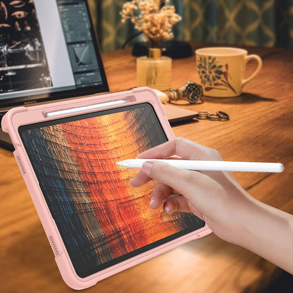 Kuori Apple iPad Air 13 (2026) / Air 13 (2025) / Air 13 (2024), Techsuit, Rugged TabShell, Vaaleanpunainen