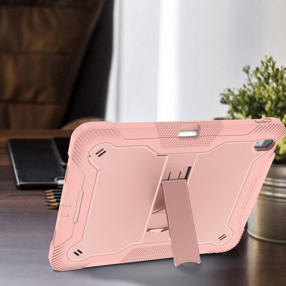 Kuori Apple iPad Air 13 (2026) / Air 13 (2025) / Air 13 (2024), Techsuit, Rugged TabShell, Vaaleanpunainen