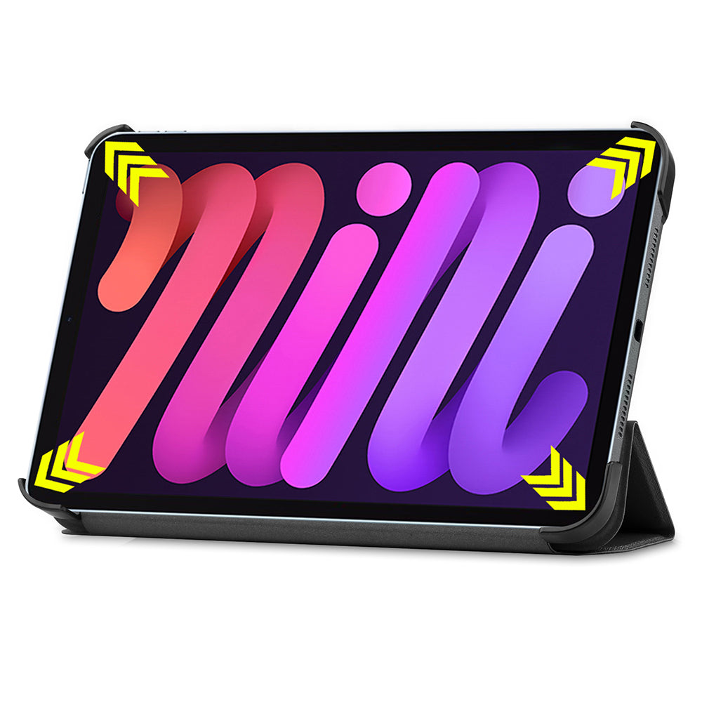 Kuori Apple iPad mini (2024) / mini (2021) -laitteelle, Techsuit, FoldPro, Musta