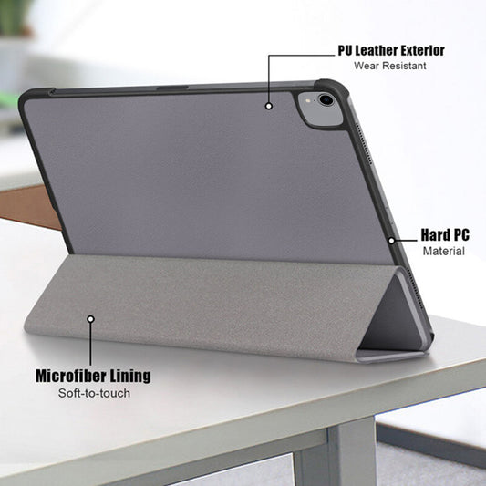 Kuori Apple iPad Pro 11 (2022) / Pro 11 (2021) / Pro 11 (2020) / Pro 11 (2018), Techsuit, FoldPro, Musta
