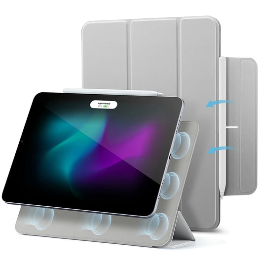 Suojakotelo Apple iPad Pro 11:lle (2024), ESR, Rebound, Harmaa