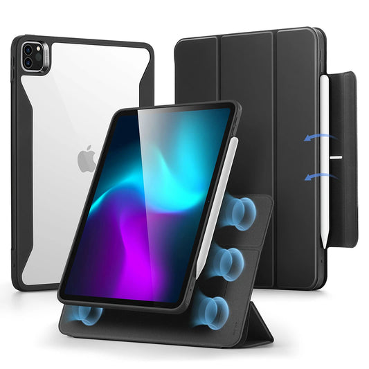 Suojakotelo Apple iPad Pro 11 (2024), ESR, Rebound Hybrid, Musta