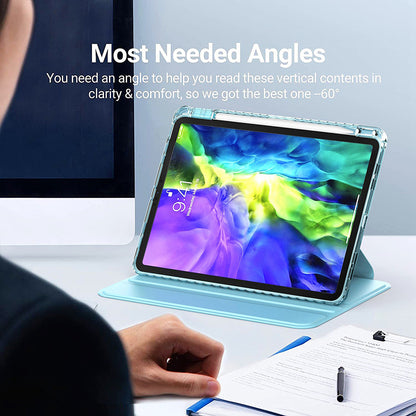 Kuori Apple iPad Pro 11 (2024):lle, Techsuit, Crystal Vision, Sininen