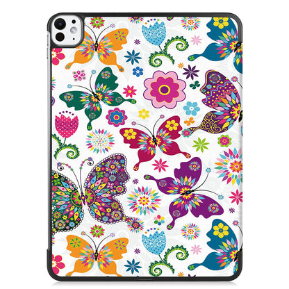 Kuori Apple iPad Pro 11 (2024) -laitteelle, Techsuit, FoldPro Butterfly, monivärinen