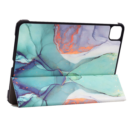 Kuori Apple iPad Pro 11 (2024) -laitteelle, Techsuit, FoldPro Green Time, monivärinen
