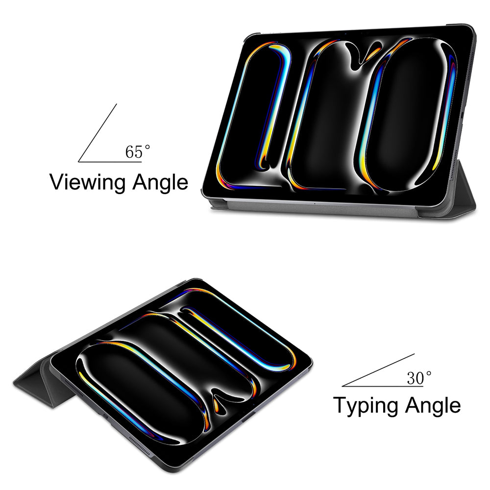 Kuori Apple iPad Pro 11 (2024):lle, Techsuit, FoldPro, Musta