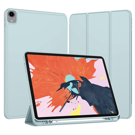 Suojakuori Apple iPad Pro 12.9 (2022) / Pro 12.9 (2021) / Pro 12.9 (2020) / Pro 12.9 (2018), Techsuit, Flex Trifold, Sininen