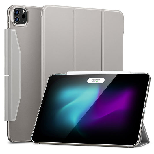 Suojakotelo Apple iPad Pro 13 (2024), ESR, Ascend Trifold, Harmaa