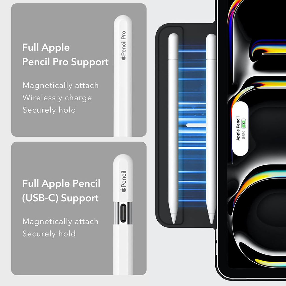 Case for Apple iPad Pro 13 (2024), ESR, Rebound, Gray