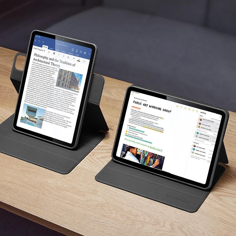 Suojakotelo Apple iPad Pro 13 (2024), ESR, Rebound Hybrid, Harmaa