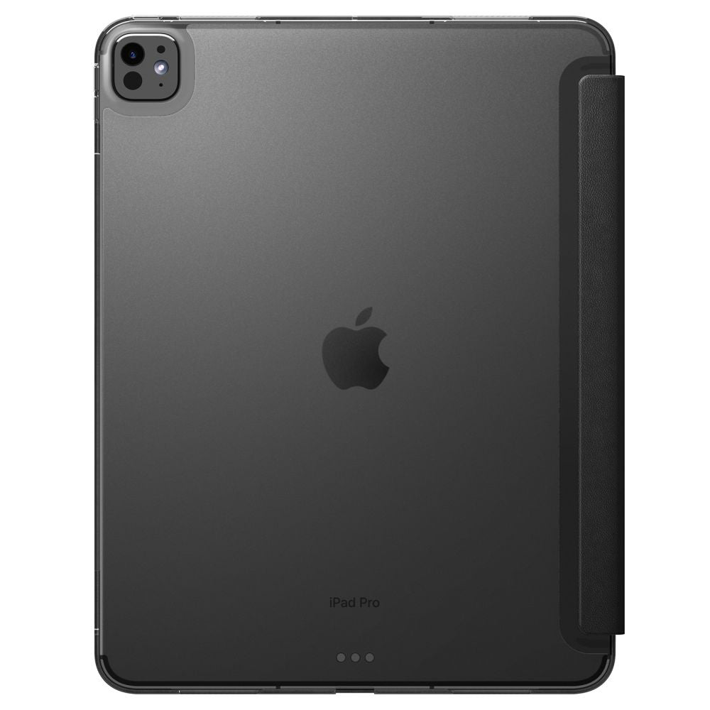 Suojakotelo Apple iPad Pro 13 (2024), Spigen, Liquid Air Folio, Musta