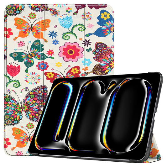 Kuori Apple iPad Pro 13 (2024) varten, Techsuit, FoldPro Butterfly, Monivärinen