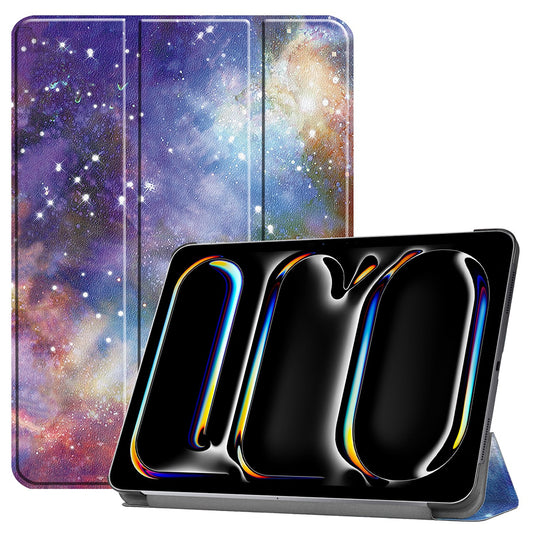 Kuori Apple iPad Pro 13 (2024) -laitteelle, Techsuit, FoldPro Galaxy, monivärinen