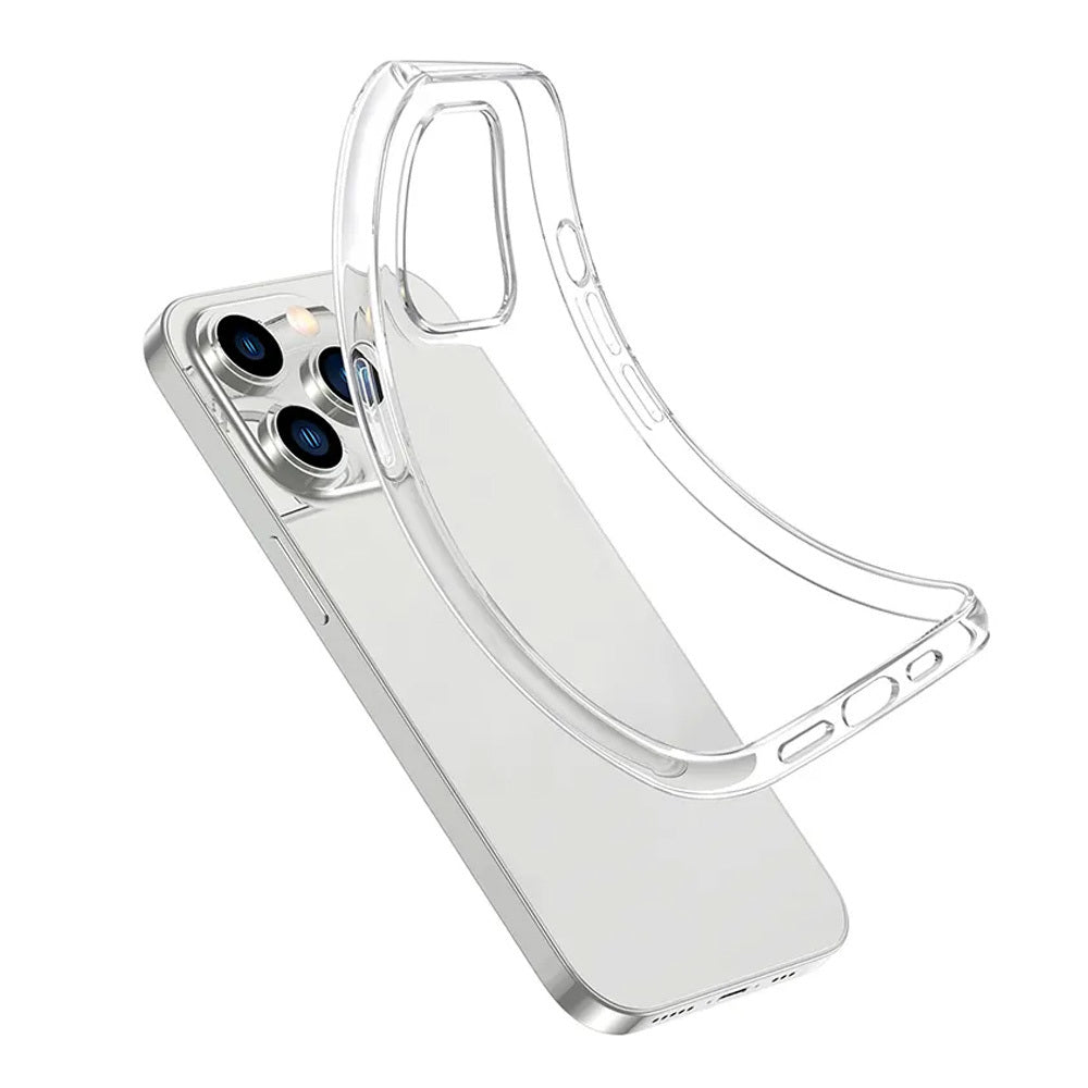 Kuori Apple iPhone 12:lle, OEM, 1 mm, Läpinäkyvä