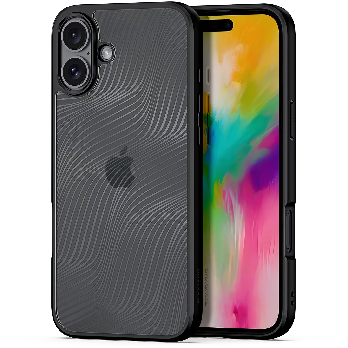 Kotelo Apple iPhone 16:lle, DUX DUCIS, Aimo, musta 