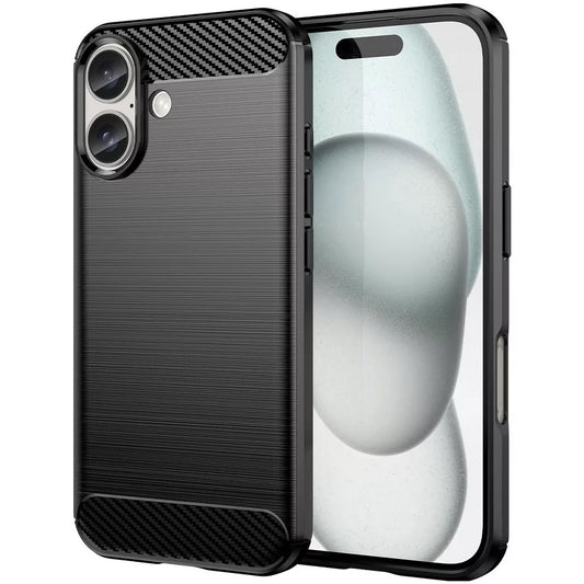 Kuori Apple iPhone 16 Plusille, OEM, Hiili, Musta