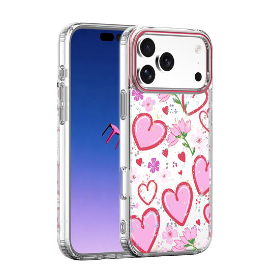 Kuori Apple iPhone 16 Pro Maxille, OEM, Ultra Trendy Love 1, Monivärinen