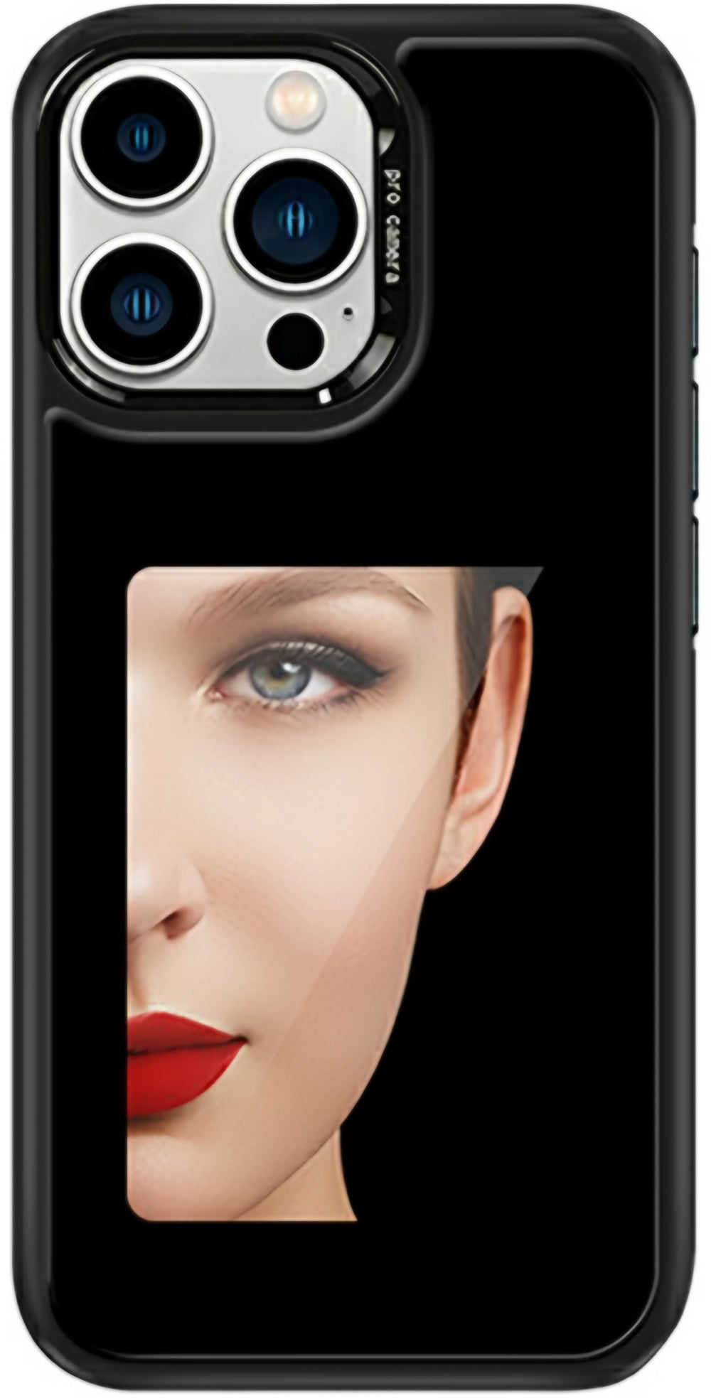 Case for Apple iPhone 16 Pro Max, OEM, Customized E-Ink Display (4inch), Black