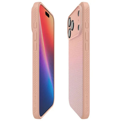 Kuori Apple iPhone 18 Pro Max / 17 Pro Max, Spigen, Liquid Air, Vaaleanpunainen ACS12115