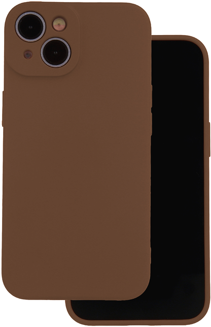 Kuori Apple iPhone 18 Pro / 17 Pro:lle, OEM, Silikoni, Ruskea