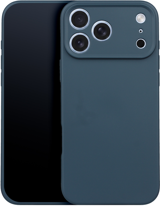 Kuori Apple iPhone 18 Pro Max / 17 Pro Max, OEM, Silikoni, Laivastonsininen