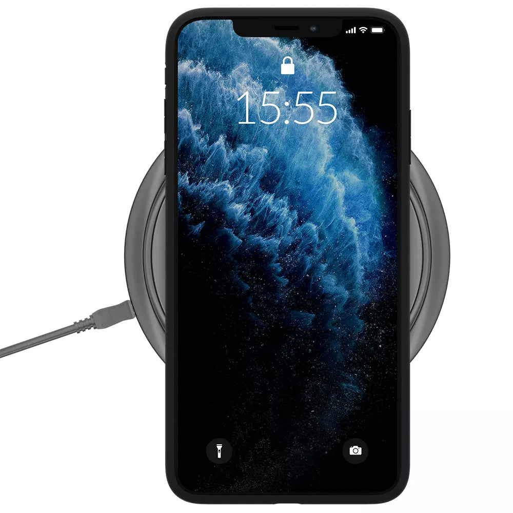 Kuori Apple iPhone 11:lle, 3MK, Matta Musta