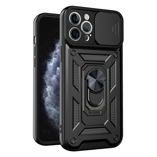 Kuori Apple iPhone 11 Pro Maxille, Techsuit, CamShield, Musta