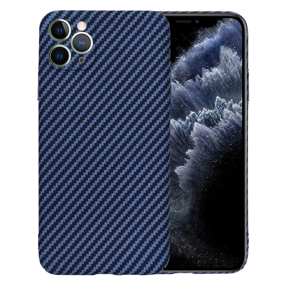 Case for Apple iPhone 11 Pro Max, Techsuit, Carbonite FiberShell, Turquoise