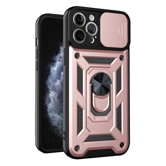 Kuori Apple iPhone 11 Pro:lle, Techsuit, CamShield, Vaaleanpunainen