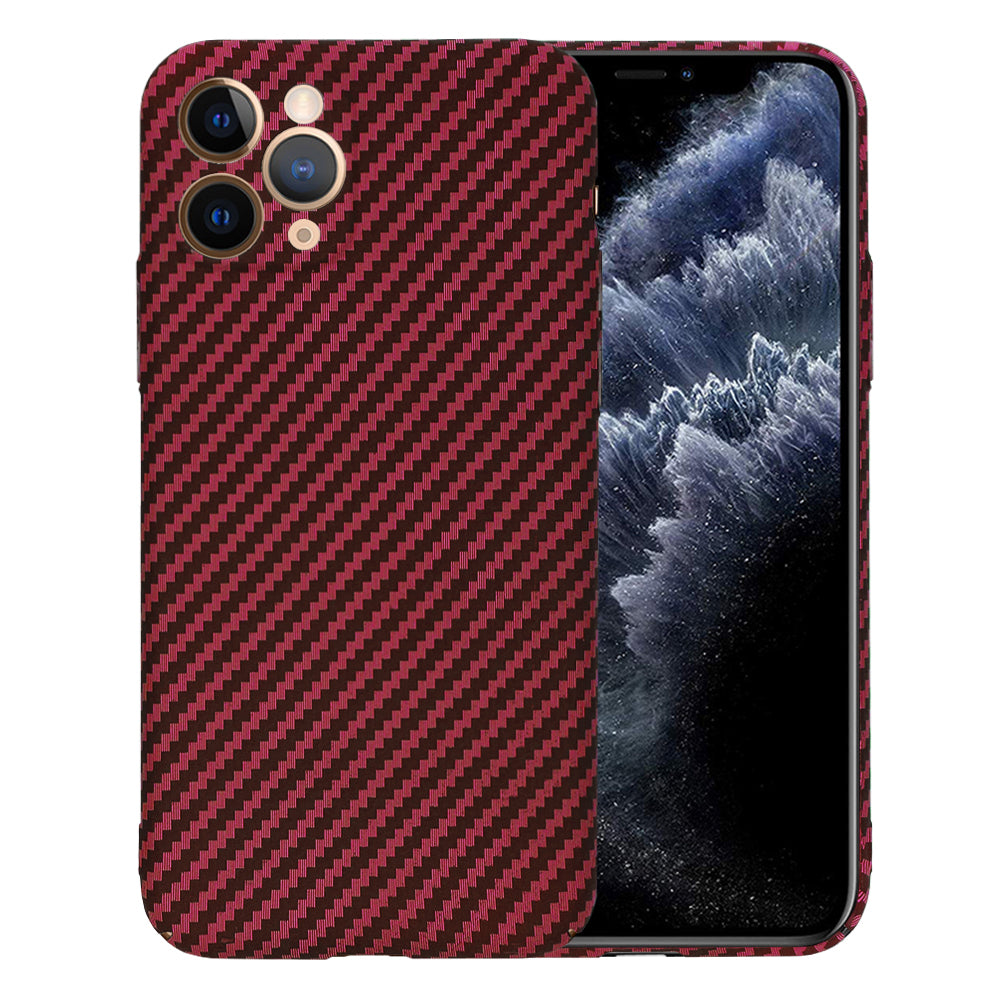 Kuori Apple iPhone 11 Pro:lle, Techsuit, Carbonite FiberShell, Punainen