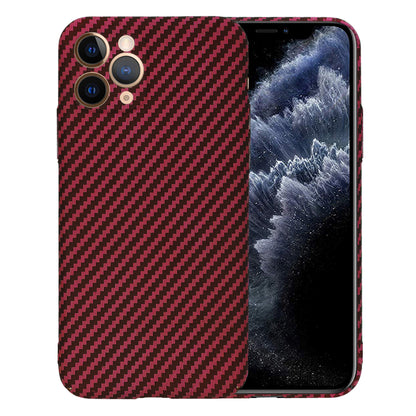 Kuori Apple iPhone 11 Pro:lle, Techsuit, Carbonite FiberShell, Punainen
