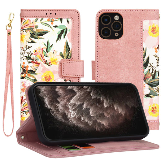 Kuori Apple iPhone 11 Pro:lle, Techsuit, FlipCraft, Vaaleanpunainen