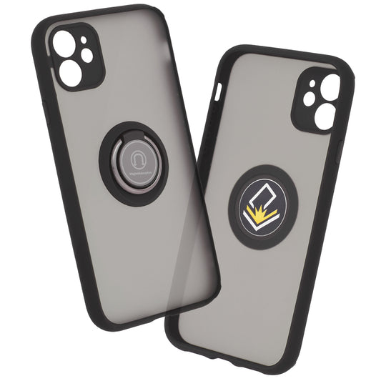 Kuori Apple iPhone 11:lle, Techsuit, Glinth, Musta