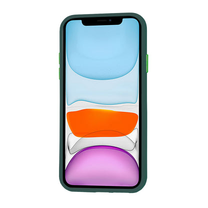 Kotelo Apple iPhone 11:lle, Techsuit, HaloFrost, Vihreä