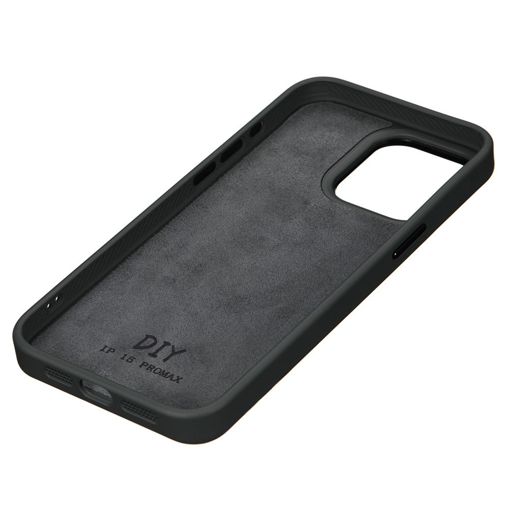 Kuori Apple iPhone 14 Pro:lle, OEM, Mukautettu E-Ink-näyttö, Musta