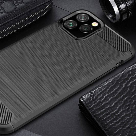 Kuori Apple iPhone 12 Pro Maxille, Techsuit, Hiili, Musta